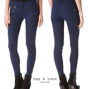 NEW Rag & Bone RBW 23 Zipper Jeans